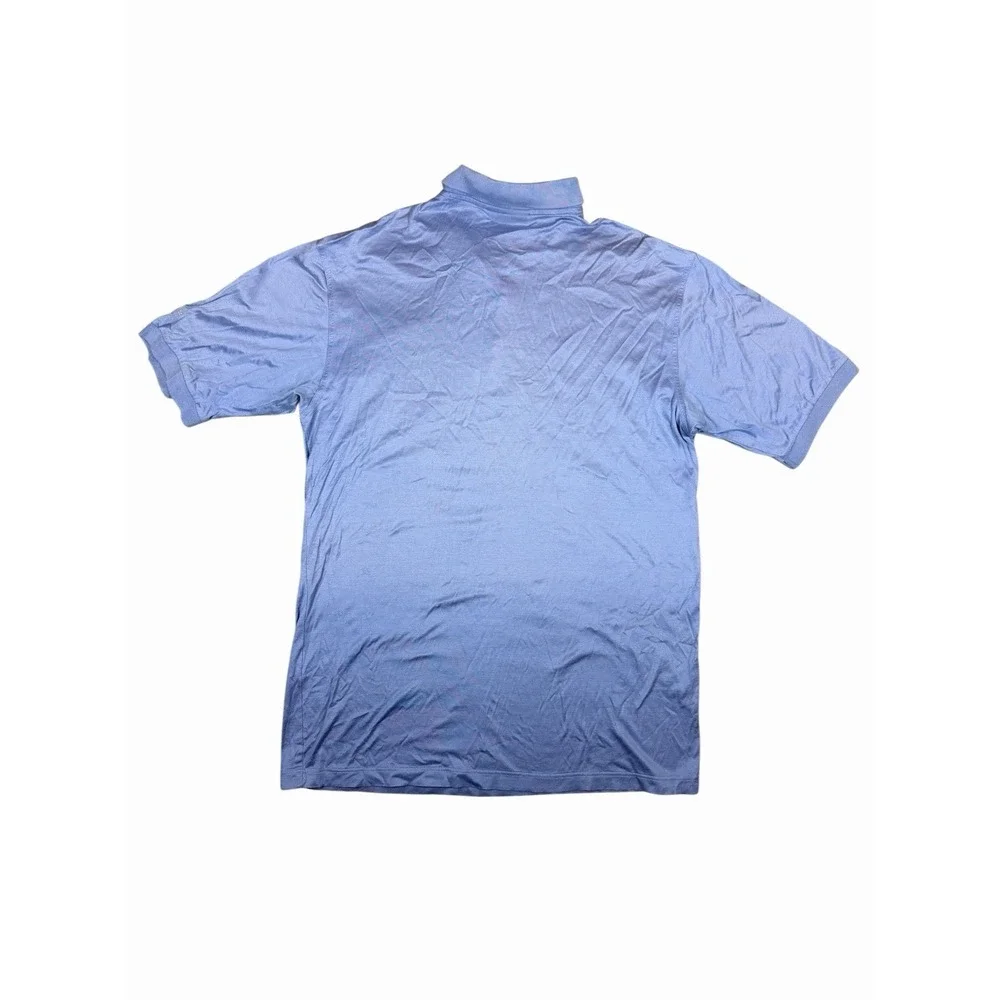 Bobby Jones Collection Golf Polo Shirt Mens Small Blue Robin Hood Italy Made